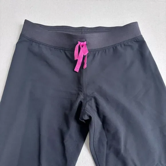 FIGS Livingston Basic Scrub Pants Women's Navy MP Pull On Straight Leg Medical - Picture 2 of 7